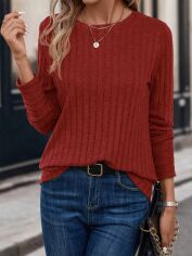 Акція на Джемпер жіночий SHEIN GD-00219595 L Червоний від Rozetka