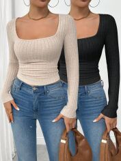 Акція на Джемпер жіночий SHEIN GD-00214074 L Різнокольоровий від Rozetka