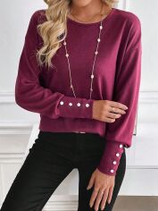 Акція на Джемпер жіночий SHEIN GD-00225716 S Рожевий від Rozetka