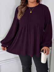 Акція на Джемпер жіночий SHEIN GD-00226537 2XL Фіолетовий від Rozetka