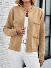 Акція на Кардиган жіночий SHEIN GD-00206540 L Хакі від Rozetka