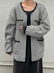 Акція на Жіночий кардиган SHEIN GD-00207678 M Чорний від Rozetka