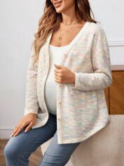 Акція на Жіночий кардиган SHEIN GD-00211516 XL Сірий від Rozetka