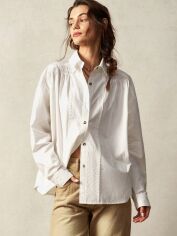 Акція на Сорочка жіноча SHEIN GD-00195678 XL Біла від Rozetka