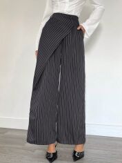 Акція на Штани жіночі SHEIN GD-00205166 L Сірі від Rozetka