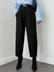 Акція на Штани жіночі SHEIN GD-00218812 S Чорні від Rozetka