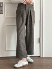 Акція на Штани жіночі SHEIN GD-00206900 L Коричневі від Rozetka
