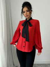Акція на Блузка жіноча SHEIN GD-00208925 S Різнокольорова від Rozetka