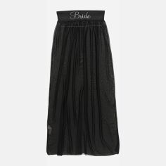 Акція на Спідниця довга літня жіноча Boohoo GD-00188474 XL Чорна від Rozetka