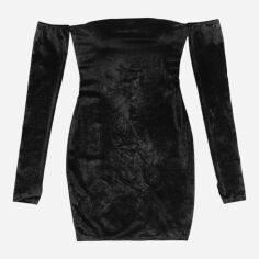 Акція на Сукня вечірня коротка осіння жіноча Pretty Little Thing GD-00187350 4 Чорна від Rozetka