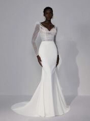 Акція на Сукня осіння жіноча SHEIN GD-00216609 S Бежева від Rozetka