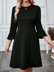 Акція на Сукня жіноча SHEIN GD-00220434 XL Чорна від Rozetka
