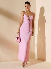 Акція на Сукня жіноча SHEIN GD-00204802 M Рожева від Rozetka