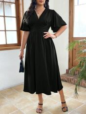 Акція на Сукня жіноча SHEIN GD-00208418 1XL Чорна від Rozetka