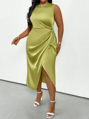 Акція на Сукня жіноча SHEIN GD-00202101 2XL Жовта від Rozetka