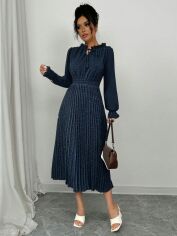 Акція на Сукня осіння жіноча SHEIN GD-00208409 M Темно-синя від Rozetka