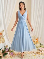Акція на Сукня жіноча SHEIN GD-00203150 XL Блакитна від Rozetka