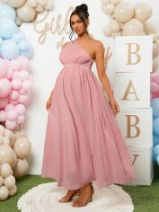 Акція на Сукня літня жіноча SHEIN GD-00206998 L Рожева від Rozetka