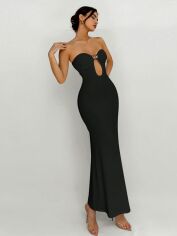 Акція на Сукня жіноча SHEIN GD-00219430 S Чорна від Rozetka