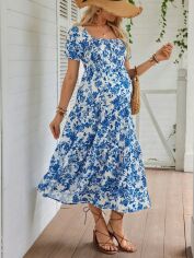 Акція на Сукня літня жіноча SHEIN GD-00205185 S Синя від Rozetka