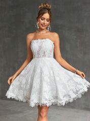 Акція на Сукня жіноча SHEIN GD-00209226 M Біла від Rozetka