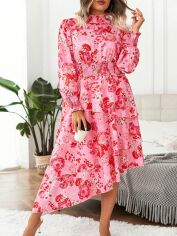 Акція на Сукня осіння жіноча SHEIN GD-00206533 3XL Рожева від Rozetka