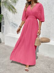 Акція на Сукня жіноча SHEIN GD-00206890 S Фуксія від Rozetka