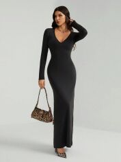 Акція на Плаття жіноче SHEIN GD-00193232 XL-Tall Чорне від Rozetka