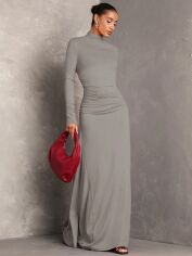 Акція на Плаття жіноче SHEIN GD-00179386 M Сіре від Rozetka