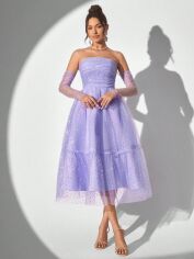 Акція на Плаття жіноче SHEIN GD-00196094 L Фіолетове від Rozetka