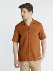 Акція на Сорочка літня чоловіча er Hawaii Shirt M04.15.38.321 42 Коричнева від Rozetka
