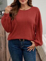Акція на Світшот жіночий SHEIN GD-00223735 1XL Рожевий з коричневим від Rozetka
