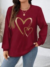 Акція на Світшот жіночий SHEIN GD-00206113 1XL Різнокольоровий від Rozetka