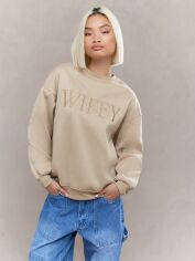 Акція на Світшот жіночий SHEIN GD-00202999 M Хакі від Rozetka