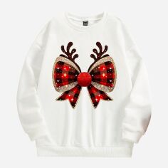 Акція на Світшот жіночий SHEIN GD-00201342 L Білий від Rozetka