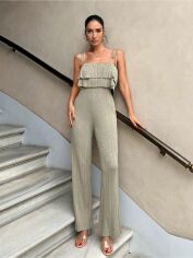 Акція на Комбінезон жіночий SHEIN GD-00208119 L Зелений від Rozetka