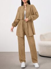 Акція на Костюм жіночий SHEIN GD-00227927 L Хакі від Rozetka