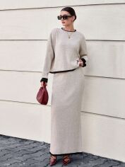 Акція на Костюм жіночий SHEIN GD-00194747 L Бежевий від Rozetka