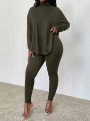 Акція на Костюм жіночий SHEIN GD-00218147 S Зелений від Rozetka