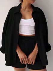 Акція на Костюм жіночий SHEIN GD-00200930 L Чорний від Rozetka