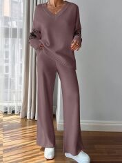 Акція на Костюм жіночий SHEIN GD-00194188 L Світло-рожевий від Rozetka