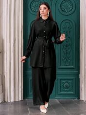 Акція на Костюм жіночий SHEIN GD-00209139 L Чорний від Rozetka