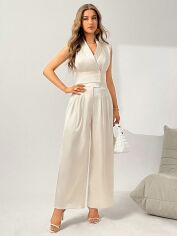 Акція на Костюм жіночий SHEIN GD-00201924 M Кремовий від Rozetka