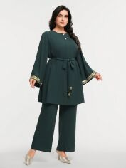 Акція на Костюм жіночий SHEIN GD-00209182 1XL Зелений від Rozetka