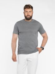 Акція на Футболка бавовняна довга чоловіча er T-Shirt Ff19 M13.17.14.521 XL Сіра від Rozetka