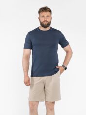 Акція на Футболка бавовняна довга чоловіча er T-Shirt Ff19 M13.13.09.521 L Синя від Rozetka