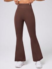 Акція на Спортивні штани жіночі SHEIN GD-00220985 L Коричневі від Rozetka