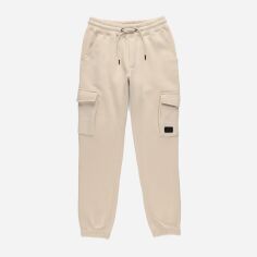 Акція на Спортивні штани утеплені чоловічі Jack & Jones GD-00068316 XS Молочні від Rozetka