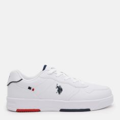 Акція на Чоловічі снікери U.S. Polo Assn 4W,Andrei Glb 4Pr 101740694 42 Білі від Rozetka