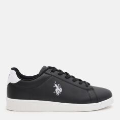 Акція на Чоловічі снікери U.S. Polo Assn 4W,Tibet Pu Glb 4Pr 101740728 40 Чорні від Rozetka